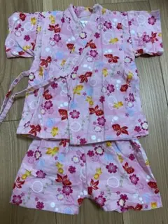 90 甚平　浴衣　女の子　ベビー　金魚