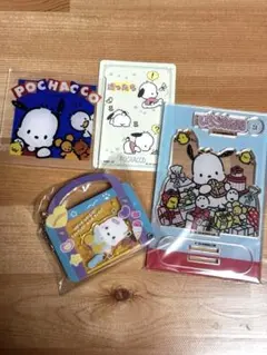 サンリオ　ポチャッコ アクリルスタンド 4点セット