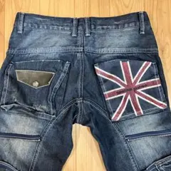JONEAA JEANS ユニオンジャック デニム Y2K 00s ギミック L