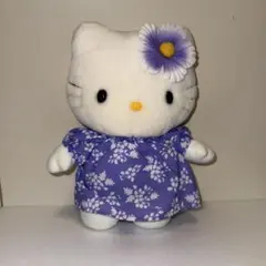 ハローキティ ぬいぐるみ アロハ ハワイ 平成レトロ 当時物　ビンテージ