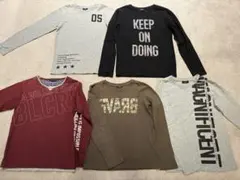 グラソス他 長袖カットソー 160 セット