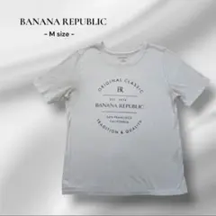 【BANANA REPUBLIC】ロゴTシャツ Mのサムネイル