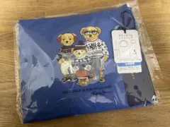 新品 ラルフローレン エコバッグ レインバッグ ポケッタブル ポロベア