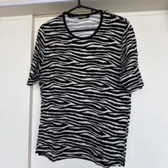 FEILER ゼブラ柄 半袖カットソー Lサイズのサムネイル
