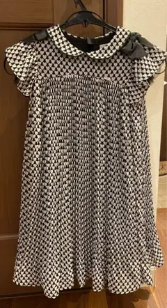 メゾピアノ　美品　ワンピース　120 753 入学式　謝恩会　フォーマル