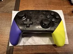 純正プロコン 外装スプラ3カラー新品ボタンとシェル交換 スティク部TMR使用