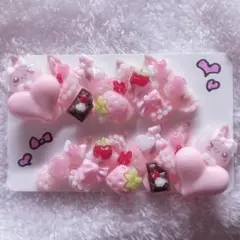 【現品】　ネイルチップ　量産型　地雷系　平成女児　08