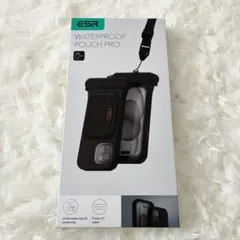 ESR スマホ 防水ケース iPhone 15/14/13専用　ブラック　黒
