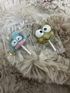 サンリオ　カラフルキャンディチャーム　2個セット ハンギョドン ケロッピ