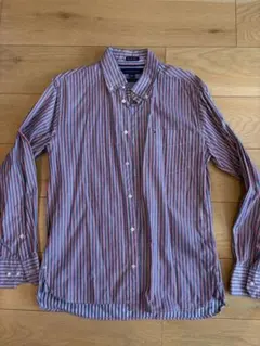TOMMY HILFIGER ストライプシャツ M