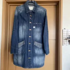 Cepo ヴィンテージ風　デニムロングジャケット