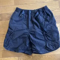 メンズ カーゴショートパンツ ブラックのサムネイル