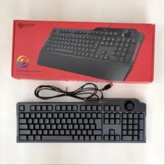 エレコム ゲーミングキーボード メンブレン式 フルキー TK-G02UMBKのサムネイル