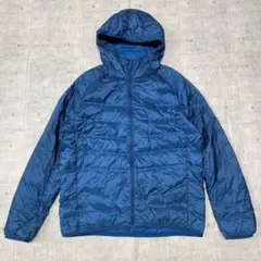 UNIQLO LIGHT DOWN フーディーダウンジャケット メンズ　ユニクロ