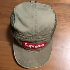 シュプリーム　キャップ　オリーブ