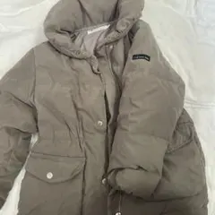bebe 110cm ダウン ブラウン 美品