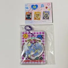 サンリオキャラクターズシャカシャカフレークシール風チャーム　タキシードサム