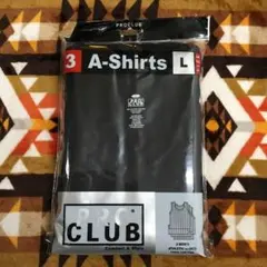 新品未使用 PROCLUB タンクトップ 3枚セット サイズL ブラック