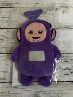 新品　未開封　テレタビーズ　ぬいぐるみ　スマホポーチ　紫　ティンキウィンキーのサムネイル