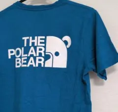 Laundry　ランドリー　ポーラーベア Tシャツ ブルー 日本製のサムネイル