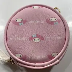 MY MELODY ポーチ ピンク 直径約10cm