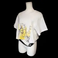 【伊発】TELA/テラ★ウエストバンド付ショート丈カットソーSのサムネイル
