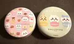 ちいかわ菓子缶2022.1月ダロワイヨコラボ限定デザインのサムネイル
