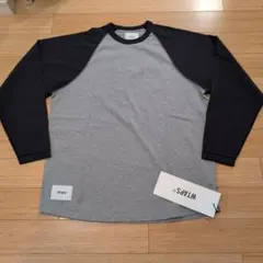 WTAPS IAN LS COTTON NAVY × GRAY 2 - メルカリ