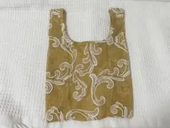 新品未使用品★近沢レース　エコバッグ　イエロー