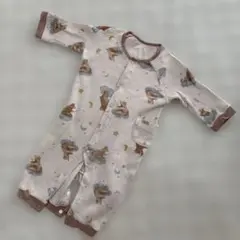 アプレレクール　くま柄　ロンパース　70cm