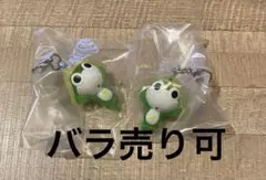 ケロロ軍曹 ガチャガチャ ちびケロ めじるしアクセサリー ちびケロ 2点セット