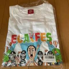 EGA-CHAN NEL エガフェス Tシャツ 白 Lのサムネイル