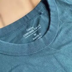 コットン クルーネック Tシャツ Mサイズ