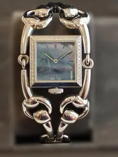 GUCCI】120シリーズ レディース腕時計 GG柄 ピンクゴールド 箱付き 