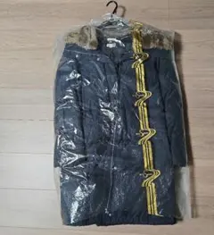 BEAMS HEART ネイビー ダウンロングコート