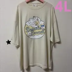 ちいかわ　Tシャツ　半袖　大きいサイズ　4L しまむら　アベイルのサムネイル