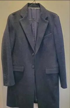 【417 EDIFICE】チェスターコート グレー