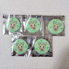 キミとアイドルプリキュア♪ドットアートシリーズミニ缶バッジ プリルン 5個