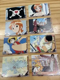 ワンピース 希少 ラミネートカード 初期 ルフィ ゾロ ナミ - メルカリ