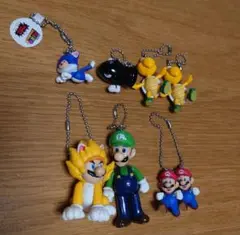 マリオキャラクター キーホルダーセット