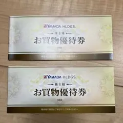 ヤマダ電機　株主優待券