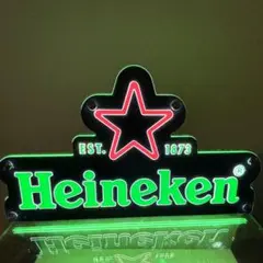 Heineken ネオン看板 Heineken ネオンサイン ネオン管 - メルカリ