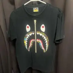 A BATHING APE シャークプリント Tシャツ M