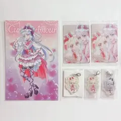 HUGっと！プリキュア マシェリ アムール ウエハース チャーム ポストカード