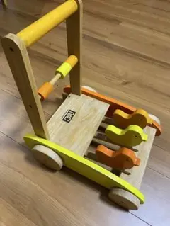 BABY WALKER PiPi 手押し車　カタカタ　ニチガン　木製
