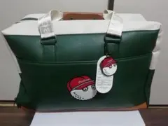 Malbon Golf ボストンバッグ ゴルフバッグ ネイビー/ホワイト - メルカリ