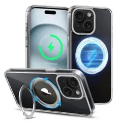【新品】ZENCASE iPhone15plus ケース MagSafe クリア