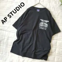 【完売品】AP STUDIO✨RUSSEEL ATHLETIC Tシャツ L 黒のサムネイル