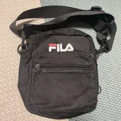 FILA ブラック ショルダーバッグ ユニセックス