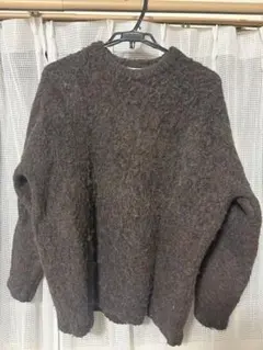 FREAK'S STORE ブラウン ニット セーター